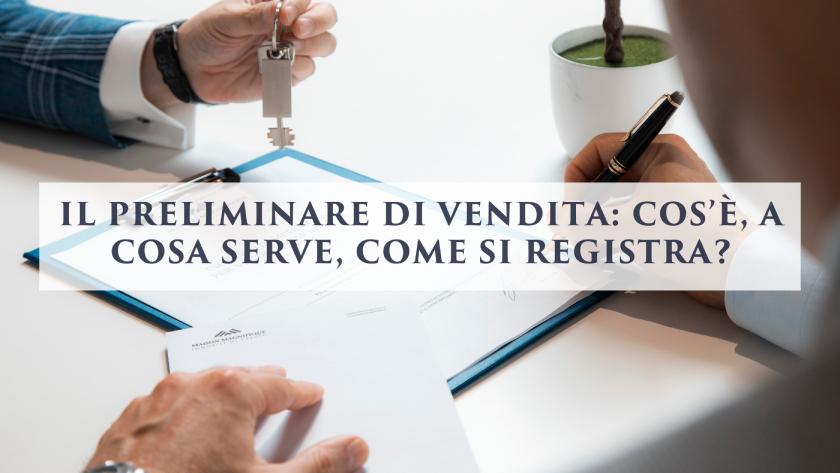 Preliminare di vendita
