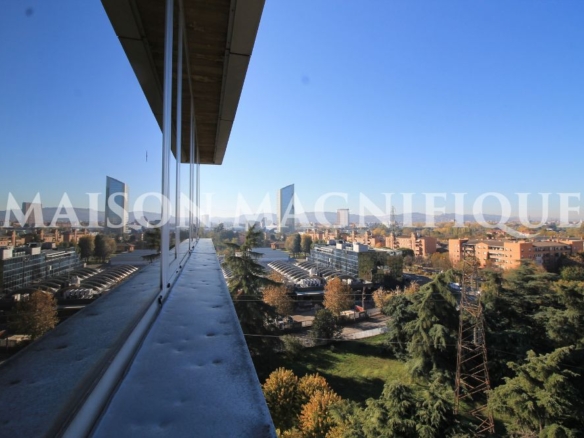 Intero stabile con palazzo e capannoni