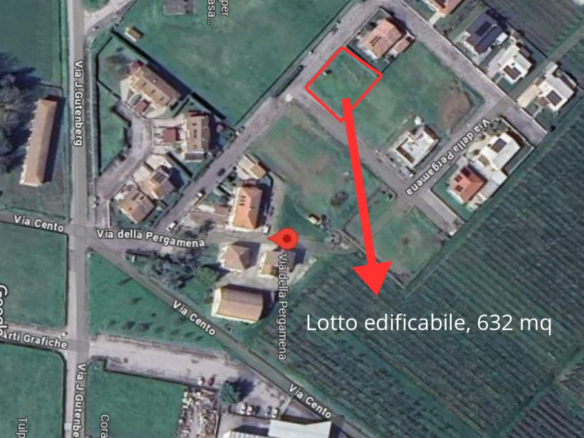 Terreno edificabile in vendita – Vigarano Mainarda (FE)