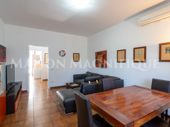 Appartamento al piano rialzato con garage e cantina